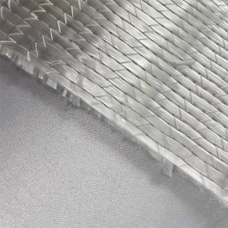 Tela multiaxial de fieltro compuesto de punto fino de 900 g para turbinas eólicas