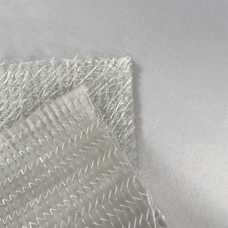 Tela multiaxial de fieltro compuesto de punto fino de 900 g para turbinas eólicas