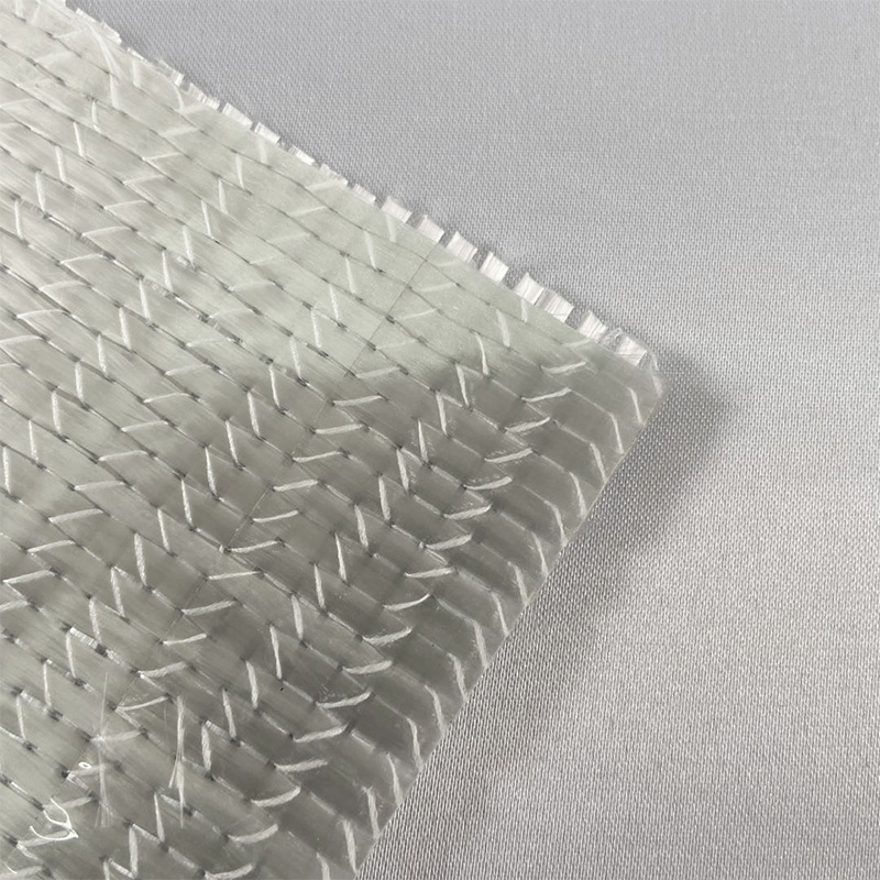 Tela multiaxial de fieltro compuesto de punto fino de 900 g para turbinas eólicas